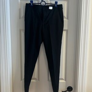 Express Men's Performance Black Pants 29x32 Extra Slim Stretch